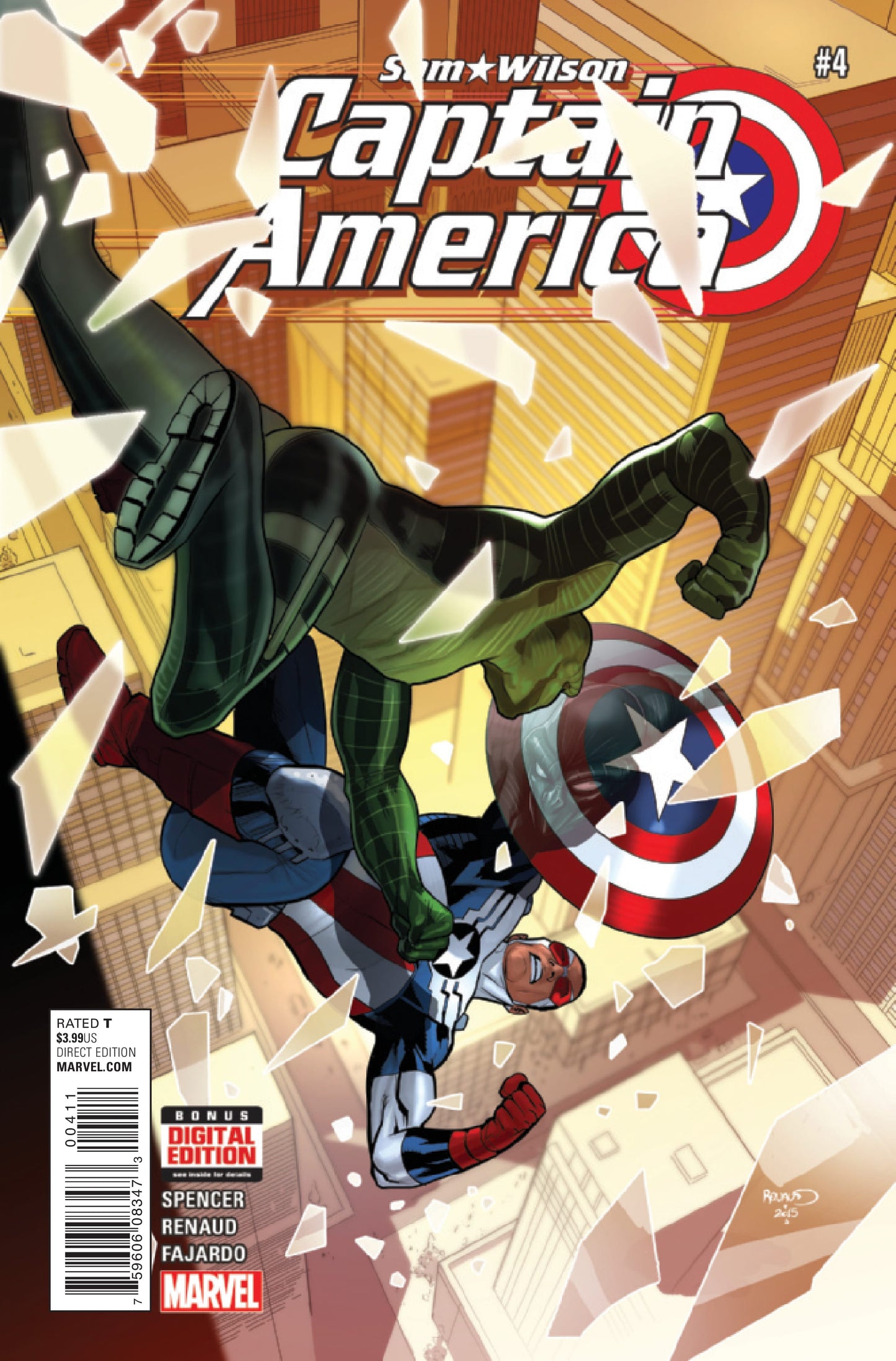 Captain America: Sam Wilson #4 - CVR A (FN)