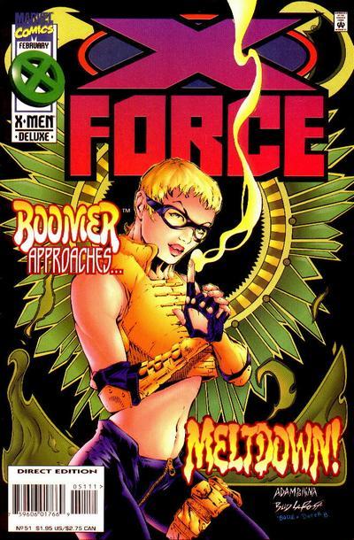 X-Force #51 CVR A Marvel Comics 1995 FN