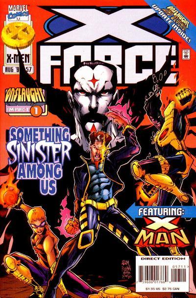 X-Force #57 CVR A Marvel Comics 1996 FN