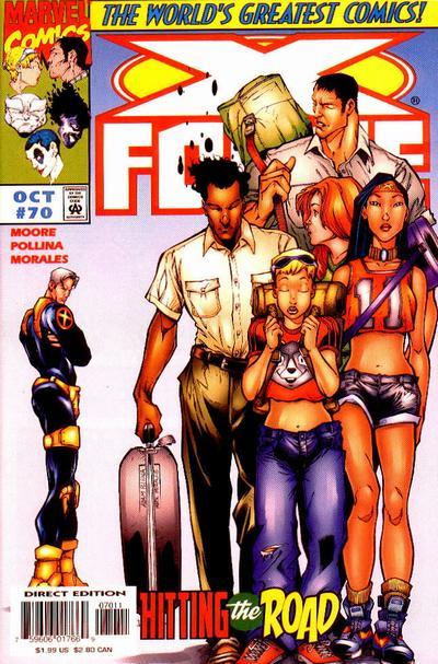 X-Force #70 CVR A Marvel Comics 1997 FN