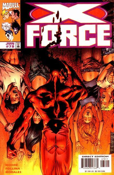 X-Force #78 CVR A Marvel Comics 1998 FN