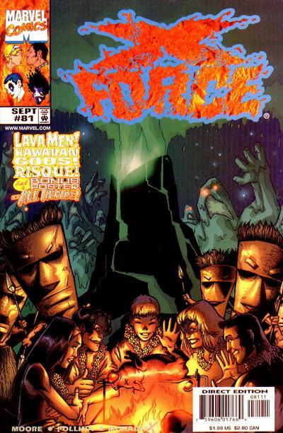 X-Force #81 CVR A Marvel Comics 1998 FN