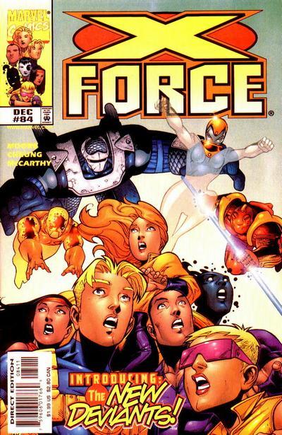 X-Force #84 CVR A Marvel Comics 1998 FN