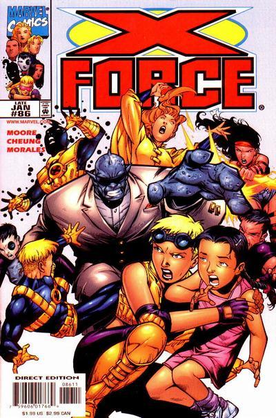 X-Force #86 CVR A Marvel Comics 1999 FN