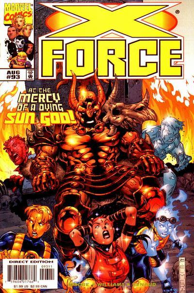 X-Force #93 CVR A Marvel Comics 1999 FN