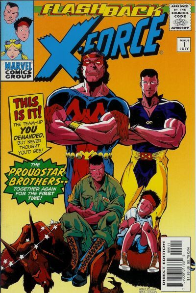 X-Force #-1 CVR A Marvel 1997 FN