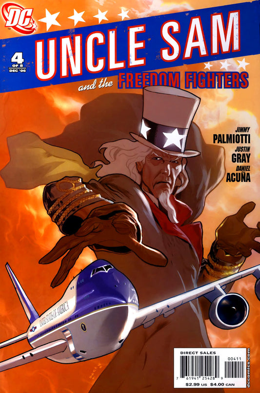 Uncle Sam and the Freedom Fighters #4 CVR A DC Comics 2006 FN
