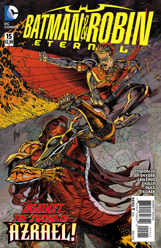 Batman & Robin Eternal #15 CVR A DC Comics 2016 VF