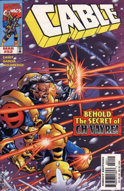 Cable #52 CVR A Marvel 1998 VF