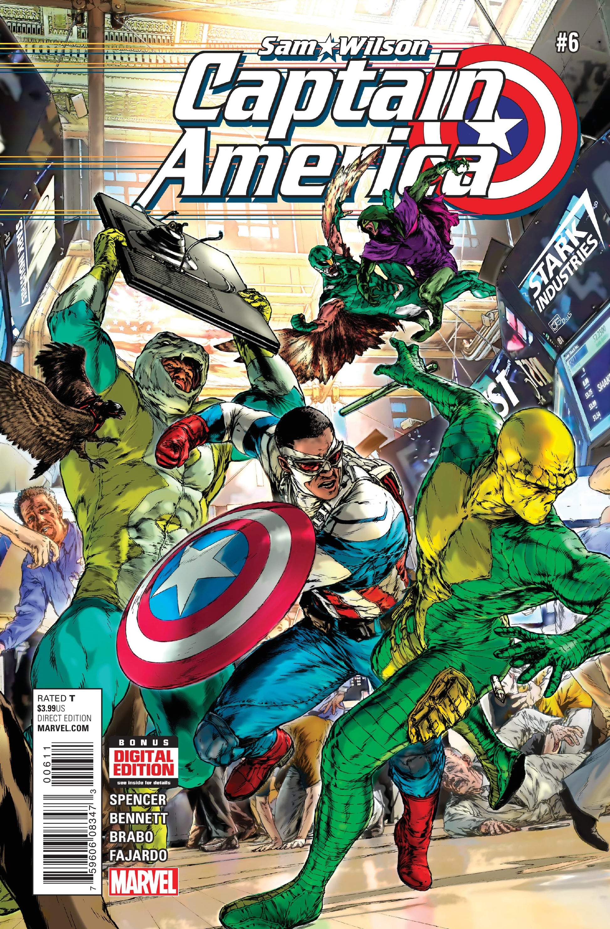 Captain America: Sam Wilson #6 - CVR A (FN)