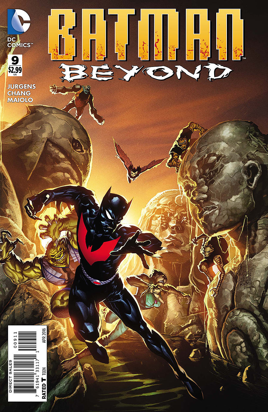 Batman Beyond #9 CVR A DC Comics 2016 VF
