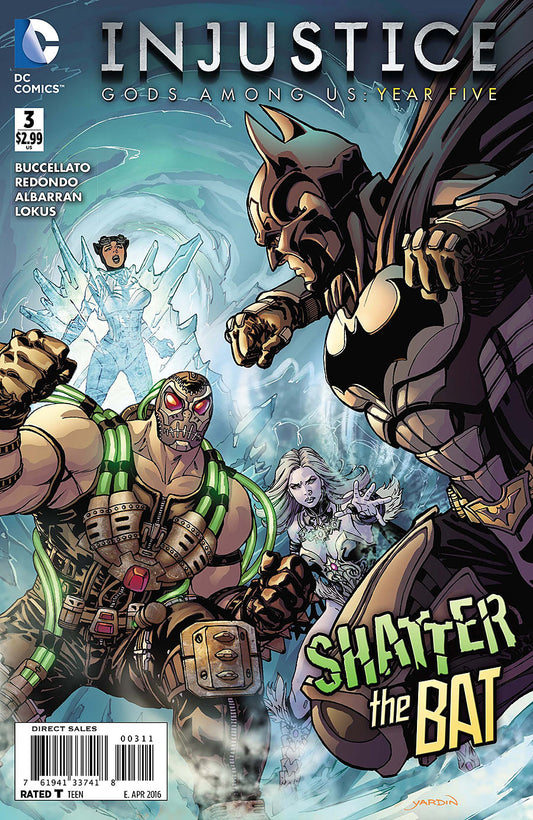 Injustice: Gods Among Us Year Five #3 CVR A dc comics 2016 FN