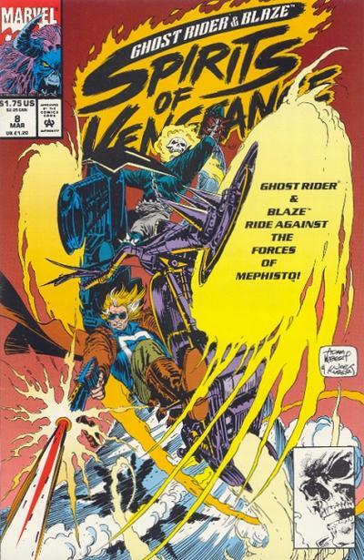 Ghost Rider/Blaze: Spirits of Vengeance #8 - CVR A (VF)