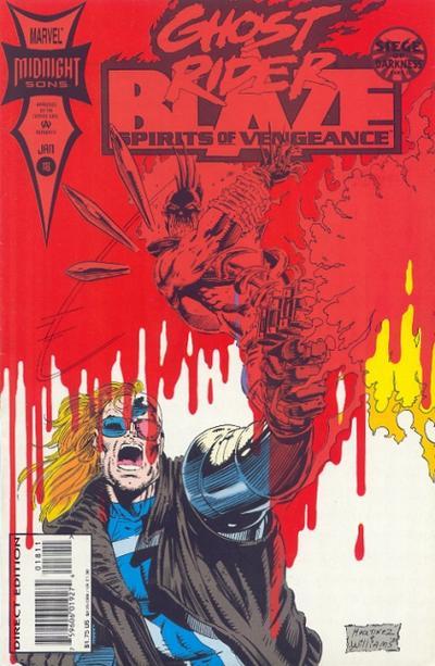 Ghost Rider/Blaze: Spirits of Vengeance #18 - CVR A (VF)