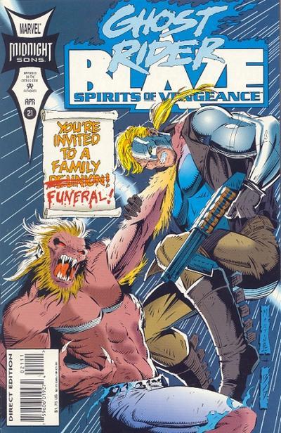 Ghost Rider/Blaze: Spirits of Vengeance #21 - CVR A (VF)