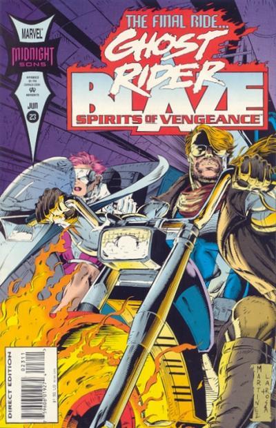 Ghost Rider/Blaze: Spirits of Vengeance #23 - CVR A (VF)