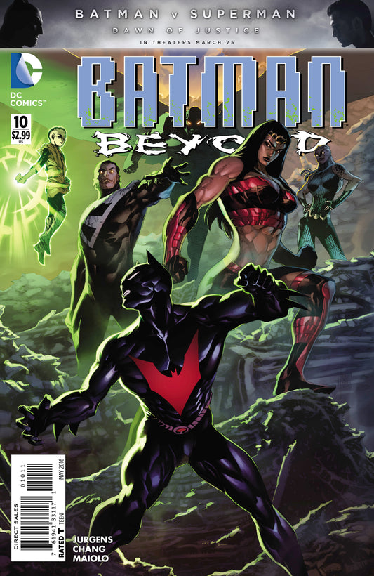 Batman Beyond #10 CVR A DC Comics 2016 VF
