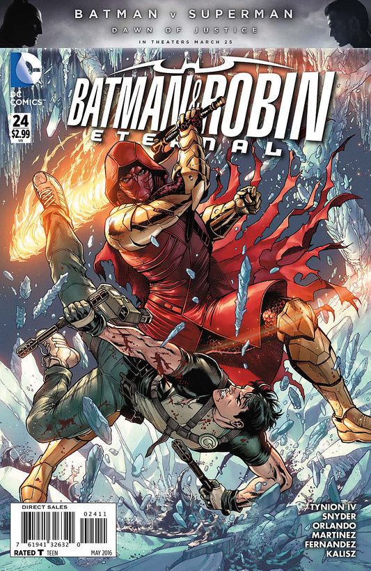 Batman & Robin Eternal #24 CVR A DC Comics 2016 VF