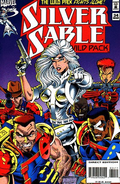 Silver Sable and the Wild Pack #34 - CVR A (VF/NM)