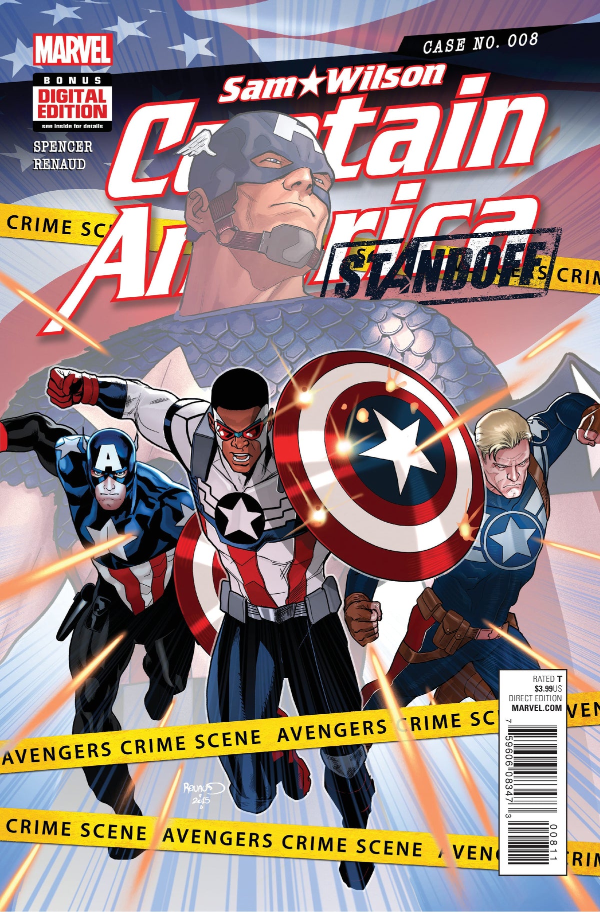 Captain America: Sam Wilson #8 - CVR A (FN)
