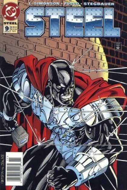 Steel #9 CVR A DC Comics 1994 FN