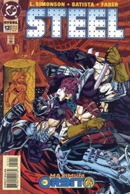 Steel #12 CVR A DC Comics 1995 FN