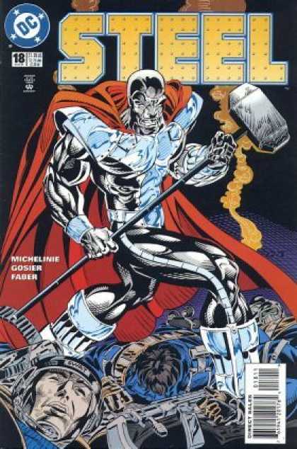 Steel #18 CVR A DC Comics 1995 FN