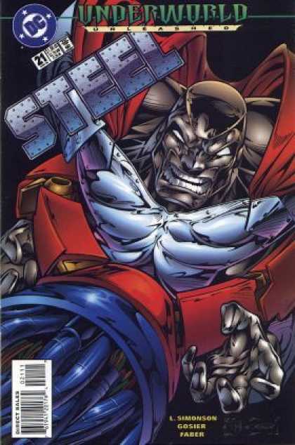 Steel #21 CVR A DC Comics 1995 FN