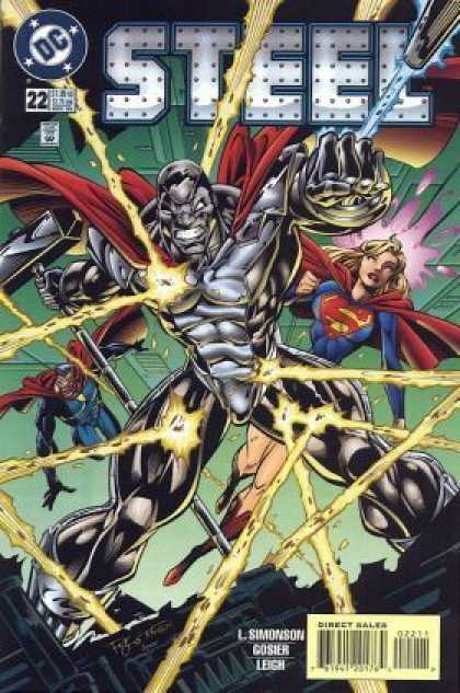 Steel #22 CVR A DC Comics 1995 FN