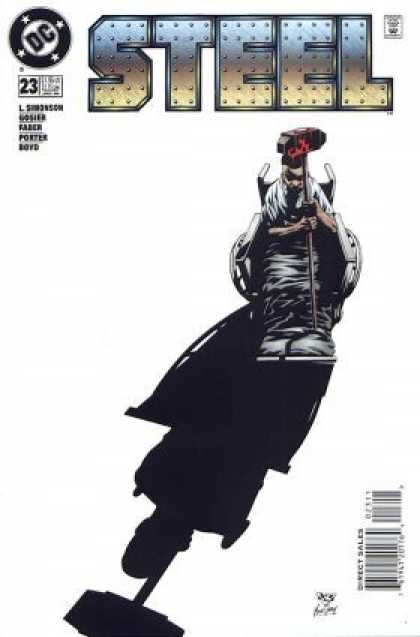 Steel #23 CVR A DC Comics 1996 FN