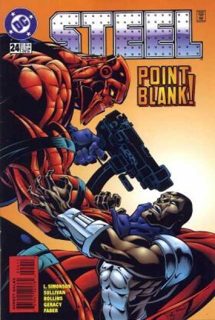 Steel #24 CVR A DC Comics 1996 FN
