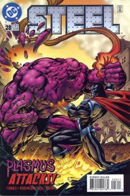 Steel #28 CVR A DC Comics 1996 FN