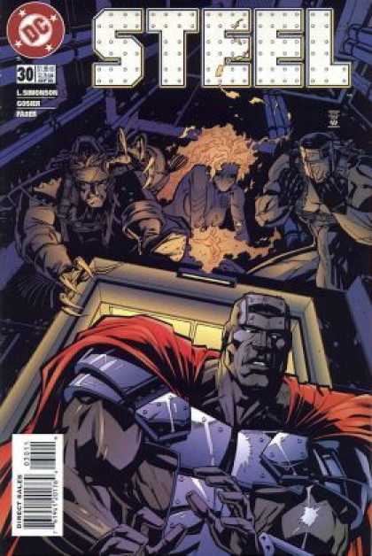 Steel #30 CVR A DC Comics 1996 FN