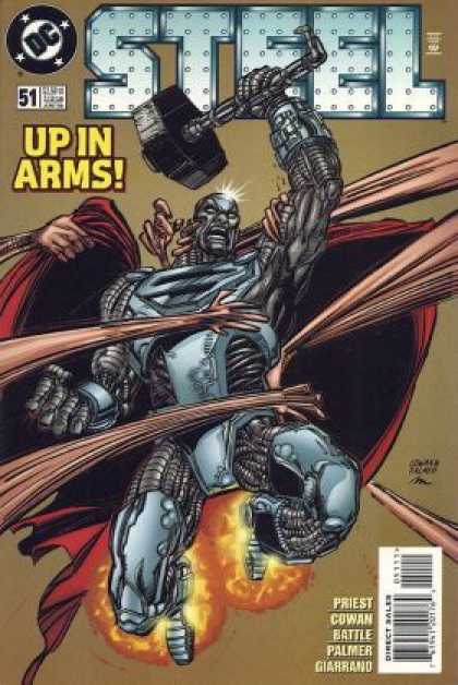 Steel #51 CVR A DC Comics 1998 FN