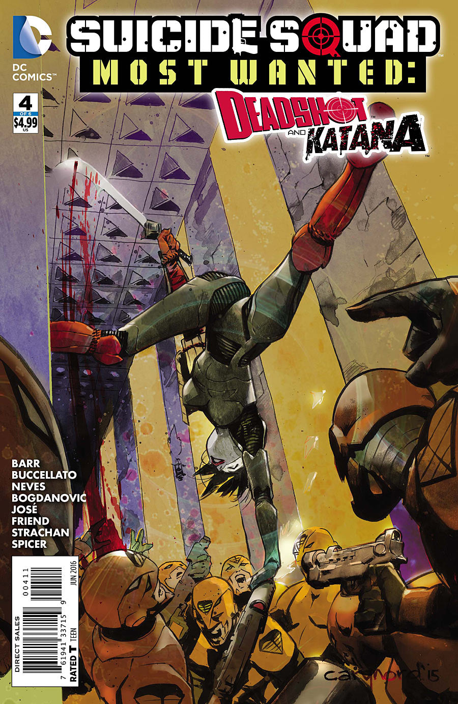 Suicide Squad Most Wanted: Deadshot & Katana #4 - CVR A (VF)