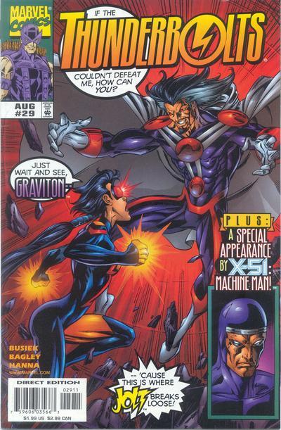 Thunderbolts #29 CVR A Marvel 1999 FN