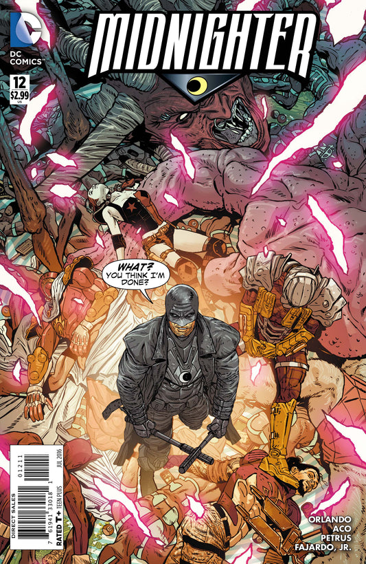 Midnighter #12 CVR A DC Comics 2016 VF