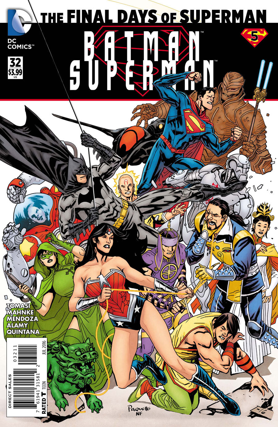 Batman/Superman #32 - CVR A (FN)