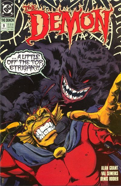 The Demon #9 CVR A DC Comics 1991 VF