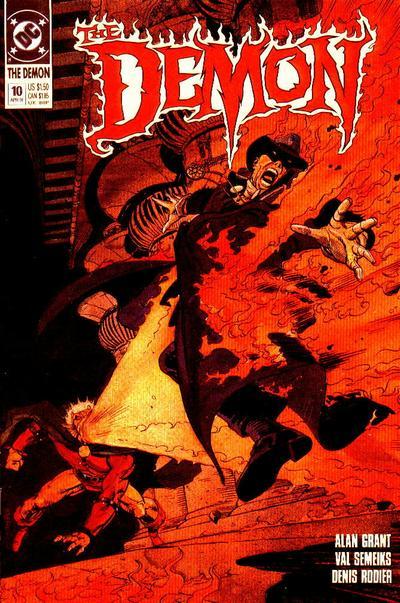 The Demon #10 CVR A DC Comics 1991 VF