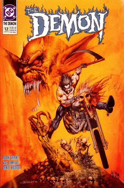 The Demon #12 CVR A DC Comics 1991 VF