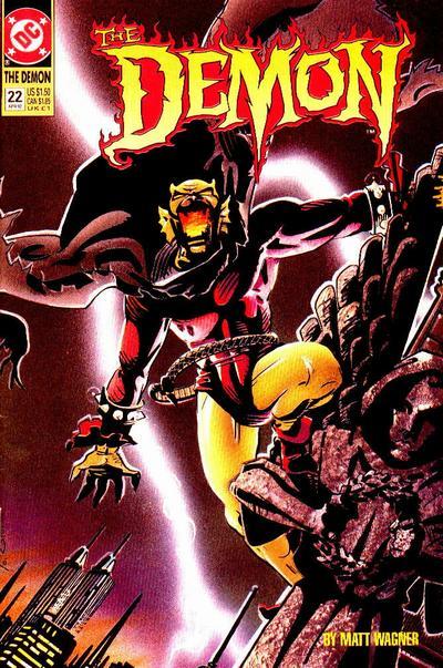 The Demon #22 CVR A DC Comics 1992 VF