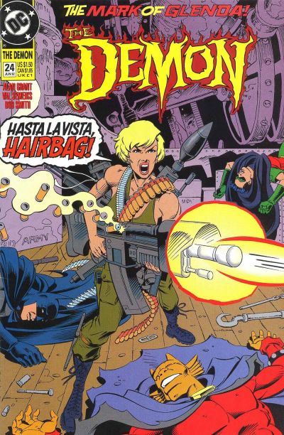 The Demon #24 CVR A DC Comics 1992 VF