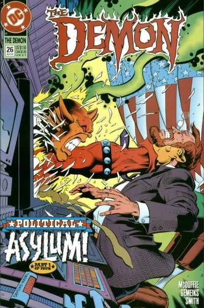 The Demon #26 CVR A DC Comics 1992 VF