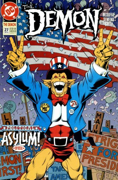 The Demon #27 CVR A DC Comics 1992 VF
