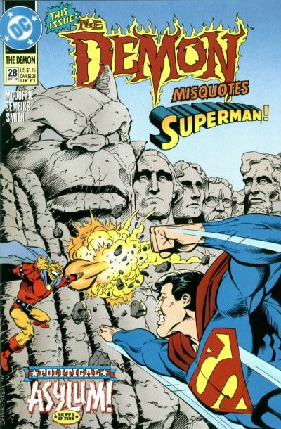 The Demon #28 CVR A DC Comics 1992 VF