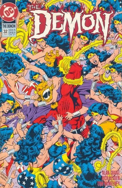 The Demon #32 CVR A DC Comics 1993 VF