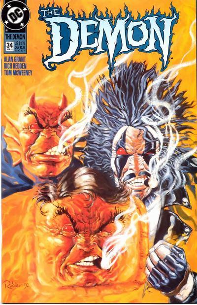 The Demon #34 CVR A DC Comics 1993 VF