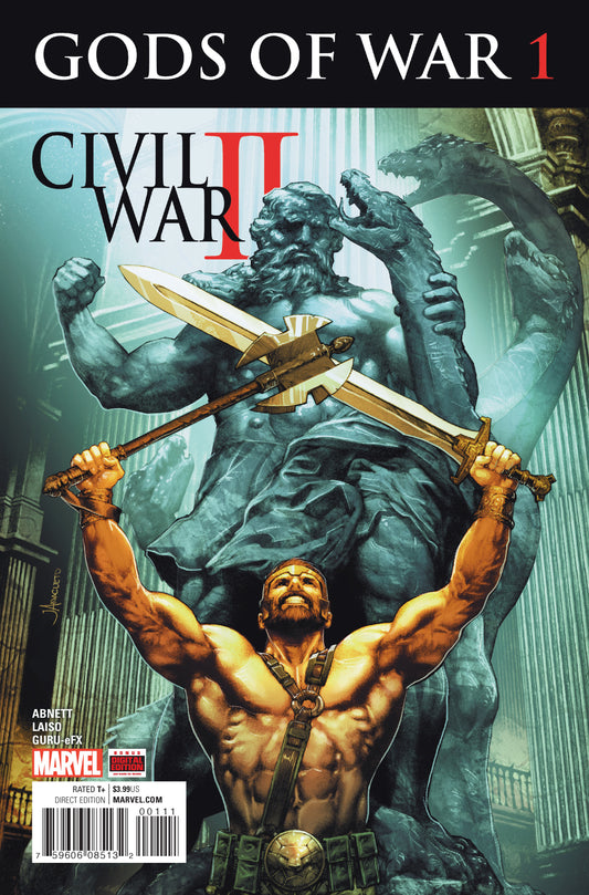 Civil War II: Gods of War #1 CVR A Marvel 2016 FN