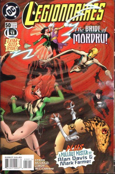 Legionnaires #50 CVR A DC Comics 1997 VF